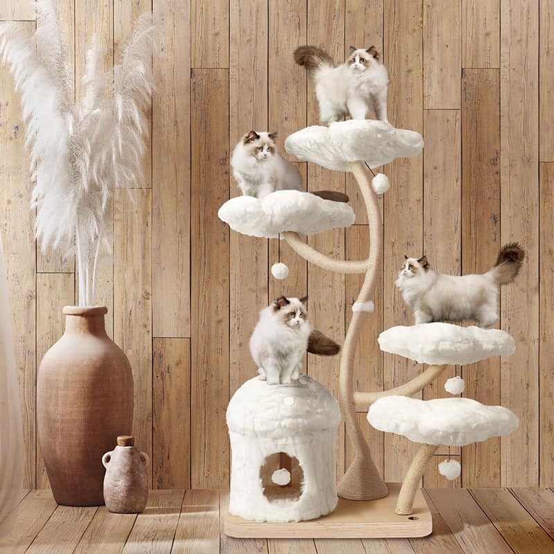 Cat Tree Tower, Cat furniture for big cats - Image 4
